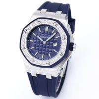 FKM Rubber Strap for Audemars Piguet 42mm Royal Oak Offshore - Indigo Blue