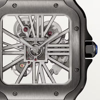 Cartier Santos de Cartier Skeleton watch.