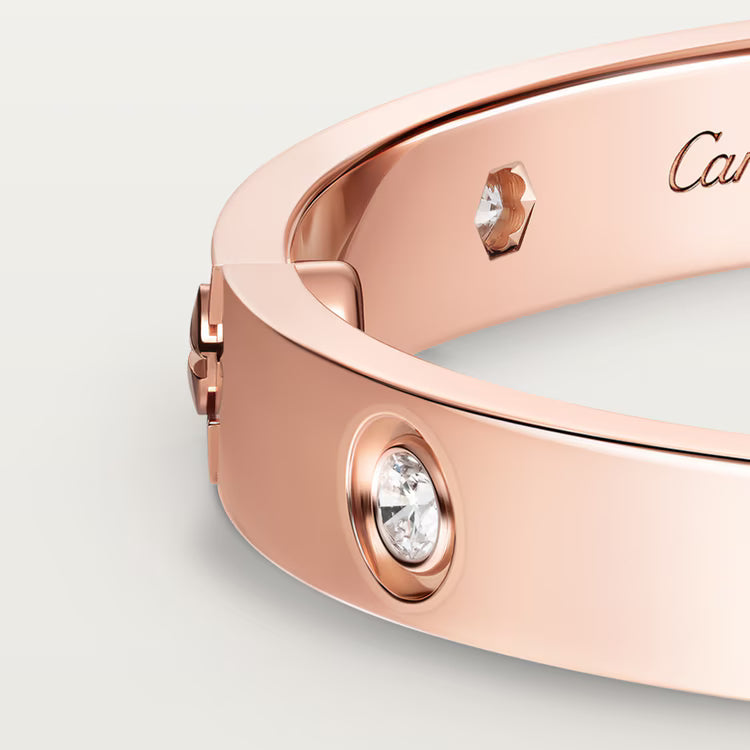 Cartier Love bracelet, classic model, 10 diamonds B6070217