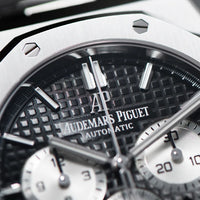 Royal Oak Selfwinding Chronograph Steel Black Dial 41mm