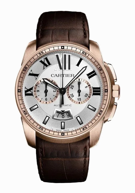 Explore Cartier Calibre de Cartier Pink Gold Watches