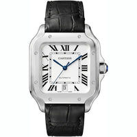 Cartier Watch Men's Square White Dial | Watches Prime