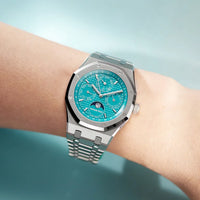 Royal Oak 41 Perpetual Calendar Stainless Steel Turquoise Dial