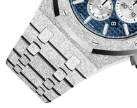 Audemars Piguet Royal Oak 26331 Blue Dial, 18 Carat White Gold, 41.0 mm, Frosted