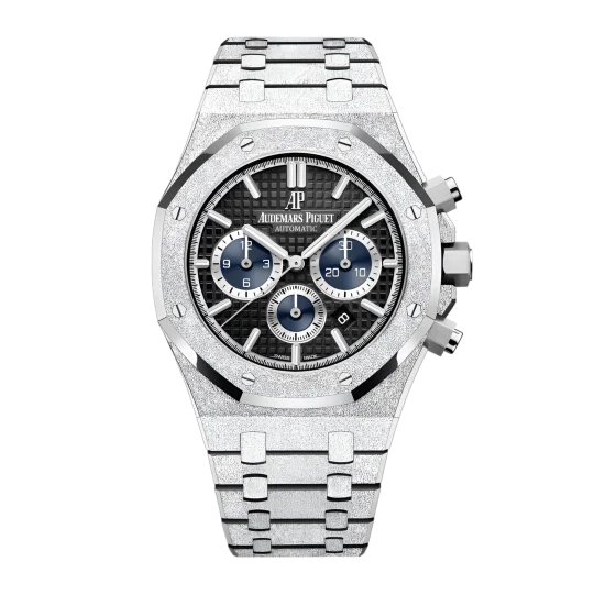 Royal Oak Chronograph White Gold Black Dial 41mm