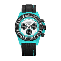 Rolex Cosmograph Daytona "Celeste Invert" CarboQuartz