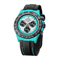 Rolex Cosmograph Daytona "Celeste Invert" CarboQuartz