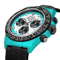 Rolex Cosmograph Daytona "Celeste Invert" CarboQuartz
