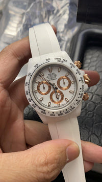 Rolex White Daytona Ceramic Rolex Cosmograph Daytona Watch