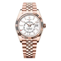2024 Rolex Sky-Dweller Everose / White / Jubilee