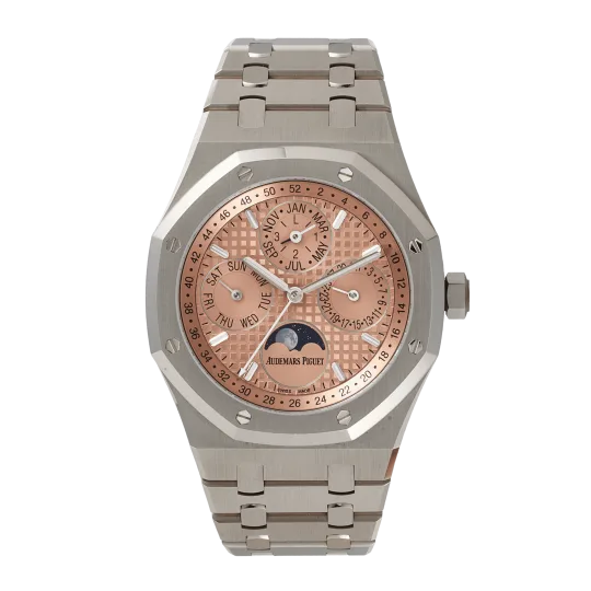 Royal Oak Perpetual Calendar Titanium Salmon Dial 41mm