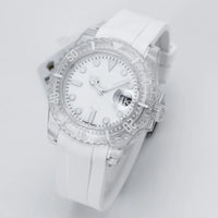 ER Factory 40mm Automatic Mechanical Watch – 3135 Movement, Frosted Polycarbonate Crystal Case, Designer Men’s Wristwatch