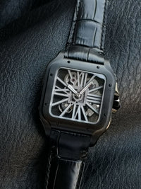 Cartier Santos De Cartier Skeleton Mens Watch