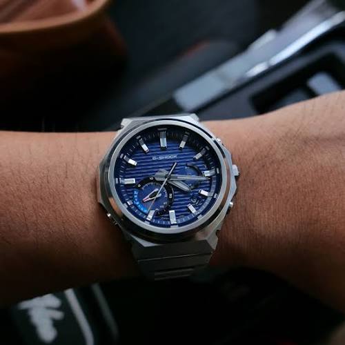 GST-B1000D-2A Solar G Steel Stainless Steel / Carbon Silver