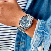 GM-2110D-2A Quartz G Steel Stainless Steel / Resin Silver
