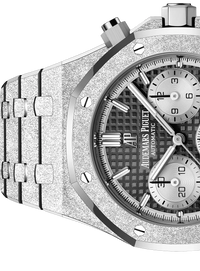 Audemars Piguet Royal Oak 26239 Black Dial, 18 Carat White Gold, 41.0 mm, Chronograph