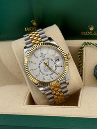NEW 2025 Rolex Sky-Dweller 42mm 336933 Jubilee White Dial (STICKERED)