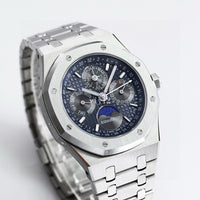 Audemars Piguet Royal Oak Perpetual Calendar Steel Blue Dial
