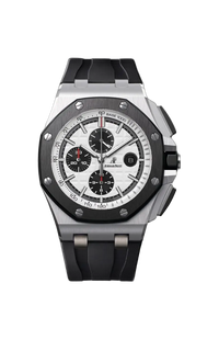 Audemars Piguet Royal Oak Offshore 26400 Silver Dial, Ceramic, 44.0 mm, Self Winding