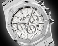 Audemars Piguet Royal Oak 26320 Silver-Tone Dial, Stainless Steel, 41.0 mm, Chronograph