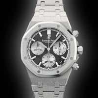 Audemars Piguet Royal Oak 26239 Black Dial, 18 Carat White Gold, 41.0 mm, Chronograph
