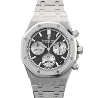 Audemars Piguet Royal Oak 26239 Black Dial, 18 Carat White Gold, 41.0 mm, Chronograph