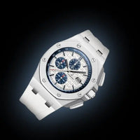 Audemars Piguet Royal Oak Offshore 26402 White Dial, Titanium, 44.0 mm, Self Winding