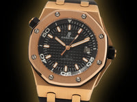 Audemars Piguet Royal Oak Selfwinding Rose Gold Black Dial
