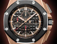 Audemars Piguet Royal Oak Offshore Rose Gold Black Dial