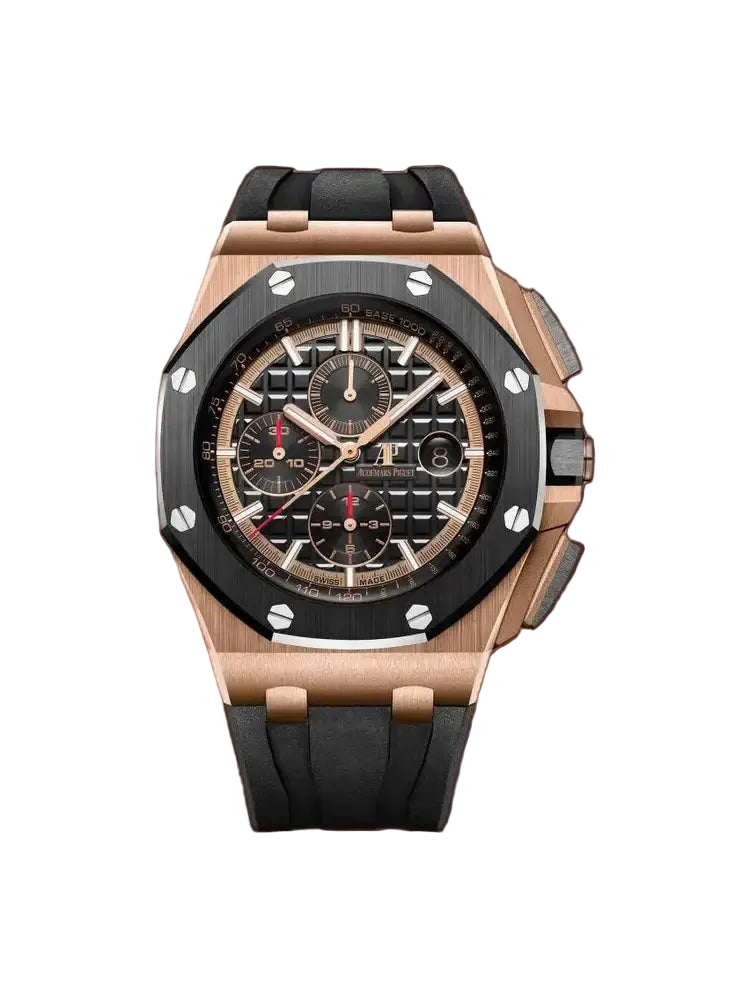 Audemars Piguet Royal Oak Offshore Rose Gold Black Dial
