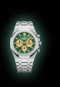 Audemars Piguet Royal Oak 26332 Grande Tapisserie Nickname Dial, Platinum, 41.0 mm, The Hour Glass