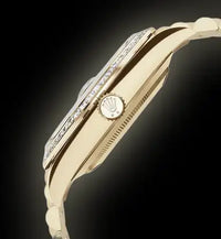 Rolex Day-Date 40 228398TBR Baguette Diamond Bezel Champagne Dial