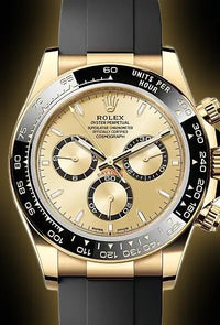 Rolex Daytona 40mm Oyster Flex 116518LN Champagne Diamond Dial