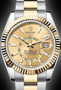 Rolex Sky-Dweller 42mm 326933 Champagne Dial