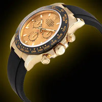 Rolex Daytona Yellow Gold 40mm Oyster Flex 116518LN Champaign Dial