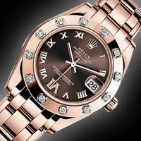 Rolex Pearlmaster 34 81315 Mother Of Pearl Dial