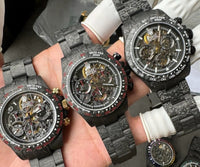 Rolex Cosmograph Daytona Carbon Fiber Skeleton Edition.