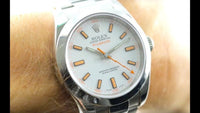 Rolex Milgauss 116400 40mm White Dial