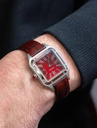 F1 Factory Cartier Santos-Dumont WGSA0113 Alligator Leather Strap