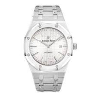 Royal Oak 15400 White Dial in White Carbon Fibre