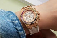 Audemars Piguet Royal Oak Offshore Lady Rose Gold Rainbo