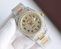 Bust Down Rolex 36mm Two Tone Yellow