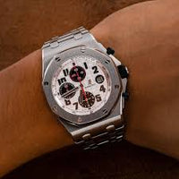 Audemars   Piguet   Royal   Oak   42mm   White   Dial   Ref#   26170ST.OO.1000ST.01