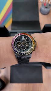 Blaken Rolex Daytona "Rainbow Skeleton
