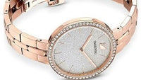 Swarovski Cosmopolitan Rose Gold Stainless Steel Rose Dial Quartz Watch for Ladies - 5517800