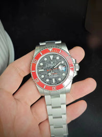 Submariner DIW Sandblasted VSF 1:1 Best Edition Grey Dial on SS Bracelet VS3135