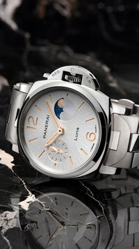 Luminor Due LunaStainless Steel