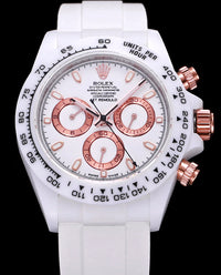 Rolex White Daytona Ceramic Rolex Cosmograph Daytona Watch