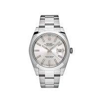 Rolex Datejust 41mm White Dial Smooth Bezel 126300