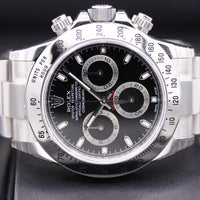 Rolex Daytona 40mm 116520 Black Dial Discontinued Model